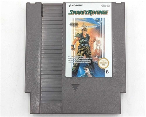 Snakes Revenge - Original Æske - SCN - NES Spil (B Grade) (Genbrug)